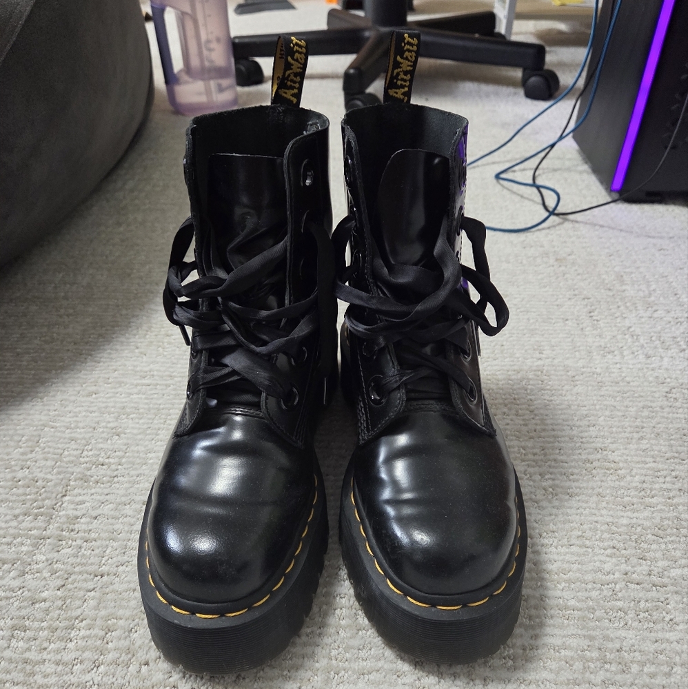 Dr. Martens Black Ankle Boots